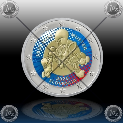 2 EVRO SLOVENIJA 2025 (Miki Muster) BARVNI #2
